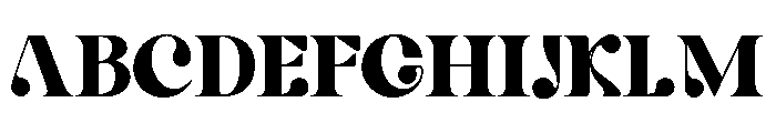 Quowist Display Font UPPERCASE