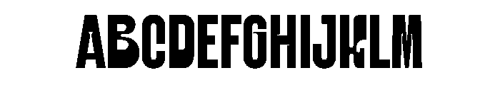 Qurabak Font UPPERCASE