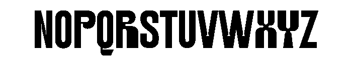 Qurabak Font UPPERCASE