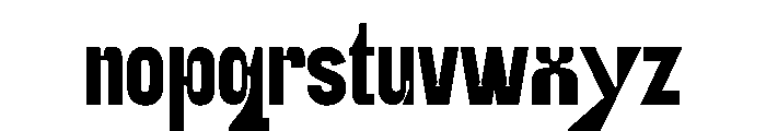 Qurabak Font LOWERCASE
