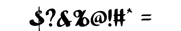 QurmaArab Font OTHER CHARS