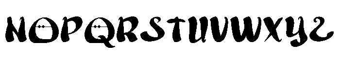 QurmaArab Font UPPERCASE
