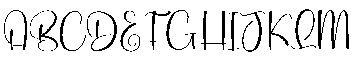 Qurnia Font UPPERCASE