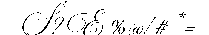 Quttilena Italic Italic Font OTHER CHARS