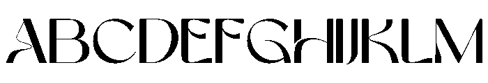 Quylo Font UPPERCASE
