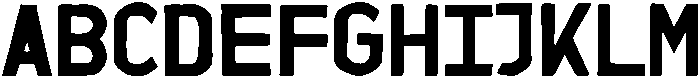 QUANTUM Regular otf (400) Font UPPERCASE