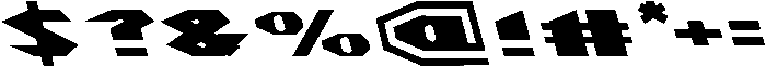 QUANTUM otf (400) Font OTHER CHARS