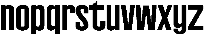 QUICK Regular otf (400) Font LOWERCASE