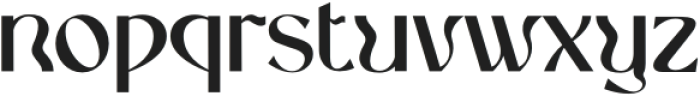 QUIRKSTER Regular otf (400) Font LOWERCASE