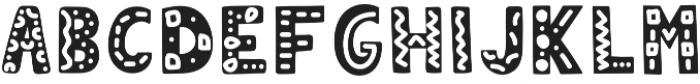 QUIRKY DECORATIVE otf (400) Font LOWERCASE