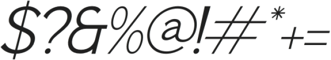 QUMORU GENOCHI Italic otf (400) Font OTHER CHARS