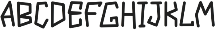 QUOLA Regular otf (400) Font UPPERCASE