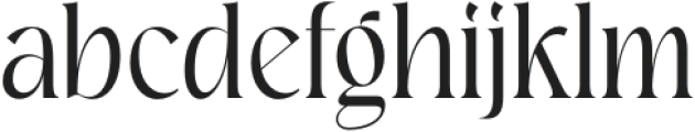 QUORUMRegular otf (400) Font LOWERCASE