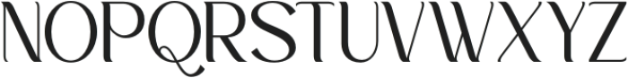 Quadrant Regular otf (400) Font UPPERCASE