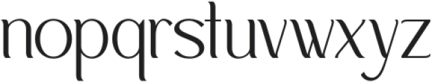 Quadrant Regular otf (400) Font LOWERCASE