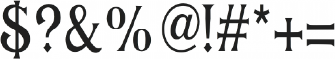 Quadrim Light Condensed otf (300) Font OTHER CHARS