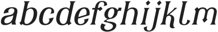 Quadrim Light Italic otf (300) Font LOWERCASE