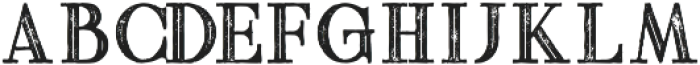 Quadro Bold Inline Grunge otf (700) Font LOWERCASE
