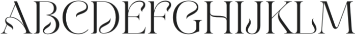 Quagera-Regular otf (400) Font UPPERCASE