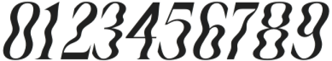Quagey Italic otf (400) Font OTHER CHARS