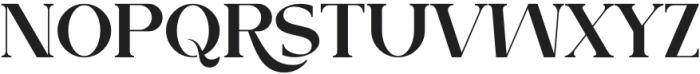 Quagi Regular otf (400) Font UPPERCASE