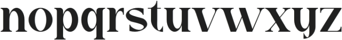 Quagi Regular otf (400) Font LOWERCASE