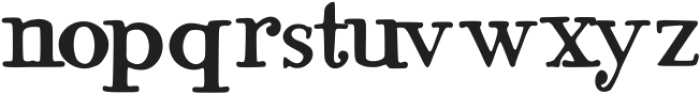 Quaint_and_Quirky otf (400) Font LOWERCASE