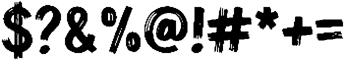 QuakDuck otf (400) Font OTHER CHARS