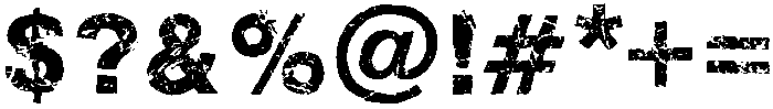 Quake Regular otf (400) Font OTHER CHARS