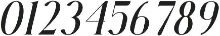 Qualey-Italic otf (400) Font OTHER CHARS