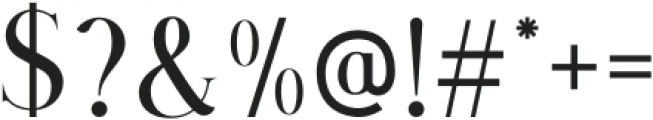 Qualey-Regular otf (400) Font OTHER CHARS