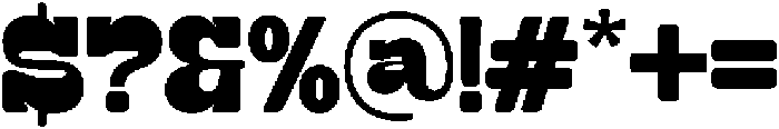 Qualito otf (400) Font OTHER CHARS