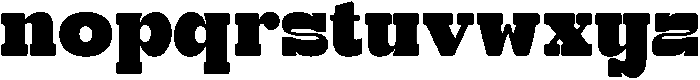 Qualito otf (400) Font LOWERCASE