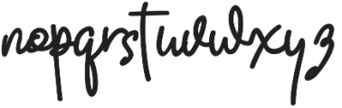 Quality Signature otf (400) Font LOWERCASE