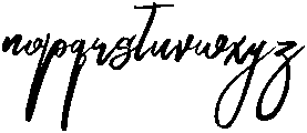 Quality otf (400) Font LOWERCASE