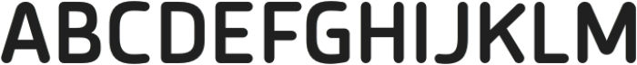 QuanProRSlim-Regular otf (400) Font UPPERCASE