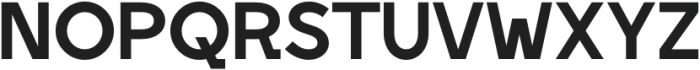 Quano Regular otf (400) Font UPPERCASE