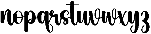 Quantity Regular otf (400) Font LOWERCASE