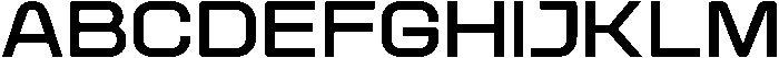 Quantix-Bold otf (700) Font UPPERCASE