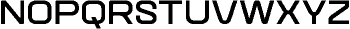 Quantix-Bold otf (700) Font UPPERCASE