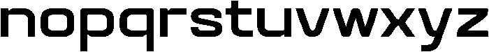 Quantix-Bold otf (700) Font LOWERCASE