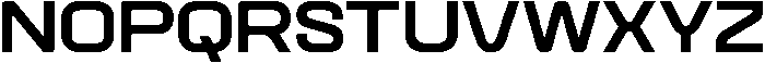 Quantix Extra Bold otf (700) Font UPPERCASE
