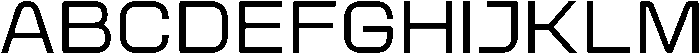 Quantix Medium otf (500) Font UPPERCASE