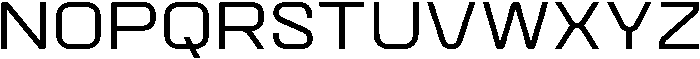Quantix Medium otf (500) Font UPPERCASE