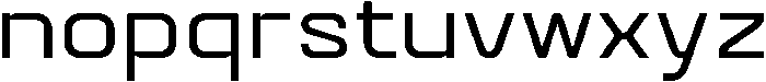 Quantix Medium otf (500) Font LOWERCASE