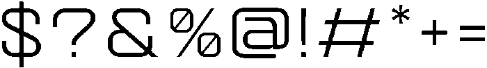Quantix-Regular otf (400) Font OTHER CHARS