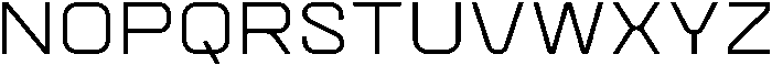 Quantix-Regular otf (400) Font UPPERCASE