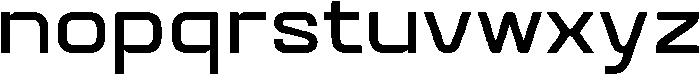 Quantix SemiBold otf (600) Font LOWERCASE