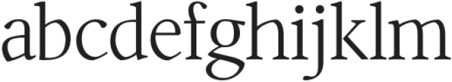 Quanton Thin otf (100) Font LOWERCASE