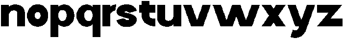 Quantro Sans Black otf (900) Font LOWERCASE